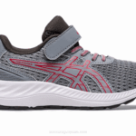 Asics Preexcite 9 Zapatillas Preescolar Yeso Rojo Eléctrico