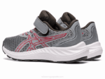 Asics Preexcite 9 Zapatillas Preescolar Yeso Rojo Eléctrico - Image 3