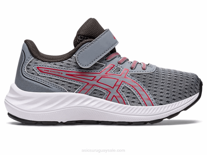 asics_preexcite_9_zapatillas_preescolar_yeso_rojo_electrico.png Asics Preexcite 9 Zapatillas Preescolar Yeso Rojo Eléctrico - Image 1