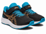 Asics preexcite 9 zapatillas preschool melocotón negro para niños - Image 2