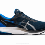 Asics Pulso de Gel 13 Zapatillas Azul Francés y Blanco