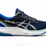 Asics pulso de gel 13 zapatillas azul francés y blanco