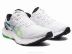 Asics pulso de gel 13 zapatillas blancas y limas brillantes - Image 2
