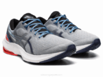 Asics pulso de gel 13 zapatillas gris piedmont azul trueno - Image 2