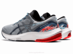 Asics pulso de gel 13 zapatillas gris piedmont azul trueno - Image 3