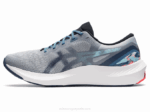Asics pulso de gel 13 zapatillas gris piedmont azul trueno - Image 4