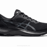 Asics pulso de gel 13 zapatillas negras metrópolis rendimiento 2023