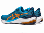 Asics pulso de gel 14 deportivas azul isla melocotón - Image 3