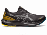 Asics pulso de gel 14 gtx zapatillas negro verde rendimiento