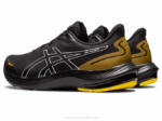 Asics pulso de gel 14 gtx zapatillas negro verde rendimiento - Image 3