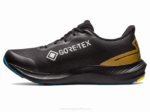 Asics pulso de gel 14 gtx zapatillas negro verde rendimiento - Image 4