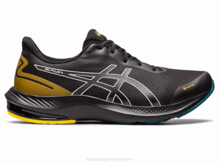 Asics pulso de gel 14 gtx zapatillas negro verde rendimiento