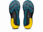 Asics pulso de gel 14 gtx zapatillas negro verde rendimiento - Image 7