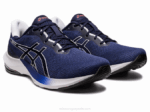 Asics Pulso de Gel 14 Zapatillas Azul Índigo y Blanco - Image 2