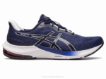 Asics Pulso de Gel 14 Zapatillas Azul Índigo y Blanco