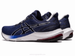 Asics Pulso de Gel 14 Zapatillas Azul Índigo y Blanco - Image 3