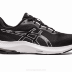 Asics pulso de gel 14 zapatillas deportivas blancas y negras