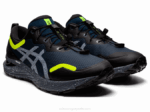 Asics Punzón Gel Cumulus 23 Azul Francés Amarillo Seguridad Running 2023 - Image 2