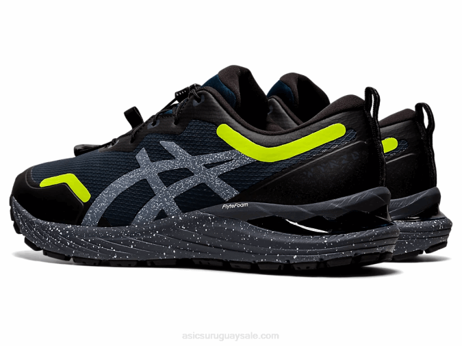 Asics Punzón Gel Cumulus 23 Azul Francés Amarillo Seguridad Running 2023 - Image 3
