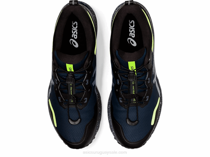 Asics Punzón Gel Cumulus 23 Azul Francés Amarillo Seguridad Running 2023 - Image 6