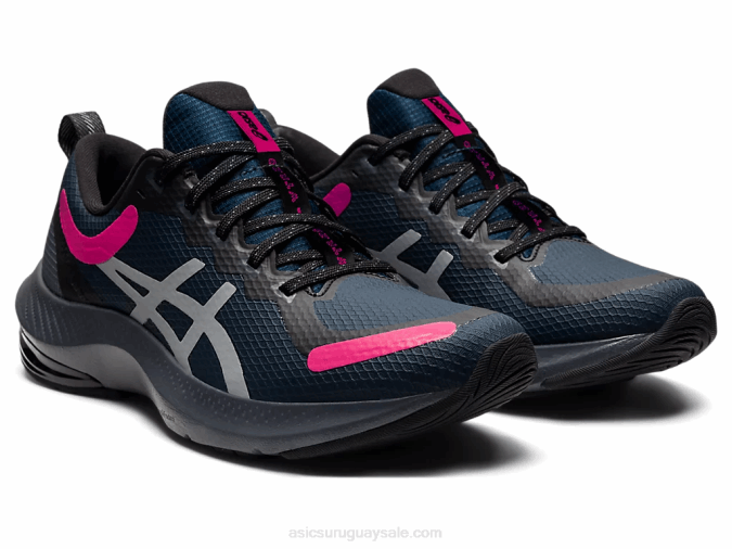 Asics punzón gel-pulse 13 azul francés rosa rave deportivo - Image 2