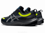 Asics Punzón Gel Pulse 13 Zapatillas Azul Francés Amarillo Seguridad - Image 3