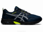 Asics Punzón Gel Venture 8 Azul Francés y Amarillo Seguro