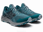 Asics Rastro de Excitación Gel Zapatillas Pino Brumoso Cielo Suave - Image 2