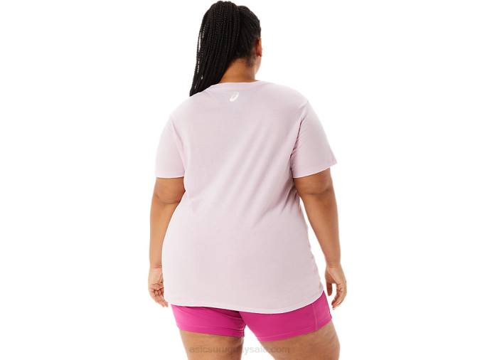 Asics rayas de mujer cuello en v color rosa estilo moderno - Image 2