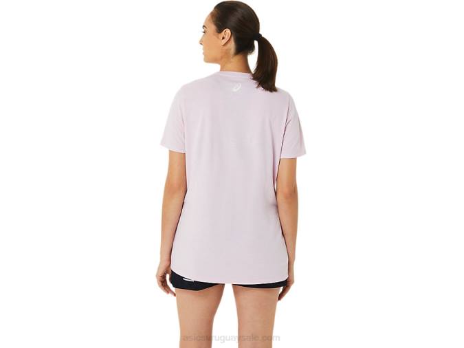 Asics rayas de mujer cuello en v color rosa estilo moderno - Image 8