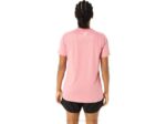 Asics rayas de mujer cuello en v rosa ahumado estilo moderno - Image 2