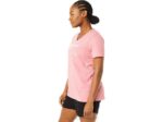 Asics rayas de mujer cuello en v rosa ahumado estilo moderno - Image 3