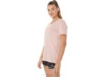 Asics rayas de mujer cuello en v rosa helada estilo moderno - Image 3
