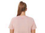 Asics rayas de mujer cuello en v rosa helada estilo moderno - Image 4