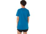 Asics rayas mujer cuello en v azul renacido estilo único - Image 2
