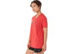Asics rayas mujer cuello en v brezo rojo chic - Image 3