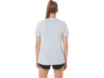 Asics rayas mujer cuello en v cielo suave moda deportiva - Image 2