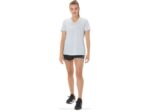 Asics rayas mujer cuello en v cielo suave moda deportiva - Image 4