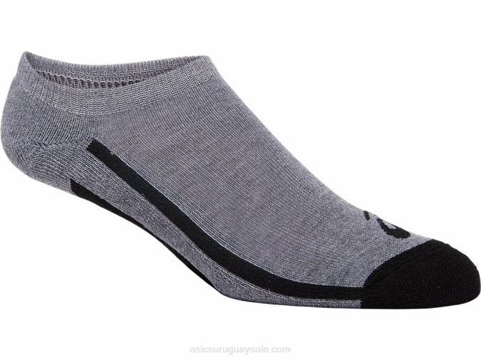 asics_rendimiento_2_no_show_gris_medio_jaspeado_y_negro.png Asics rendimiento 2 no show gris medio jaspeado y negro - Image 1