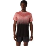 Asics rendimiento camiseta sin costuras hombre negro latte especiado