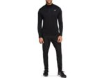 Asics rendimiento cremallera 1/4 negra para hombre - Image 3