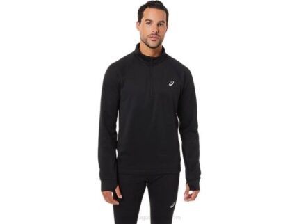 Asics rendimiento hombre thermopolis invierno cremallera negra 2LVJ1708