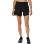 Asics rendimiento mujeres pantalones cortos negros 55in