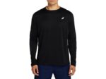 Asics rendimiento top de manga larga negro moderno