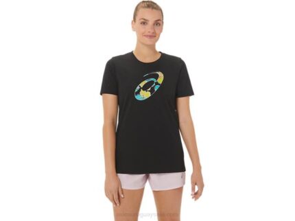 Asics rendimiento tripulación hibisco mujer negro