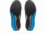 Asics resolución de gel 9 zapatillas deportivas blanco negro - Image 7