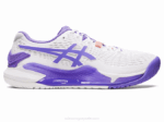 Asics Resolución Gel 9 Zapatillas Blanco Amatista Comodidad y Estilo