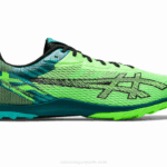 Asics resurgimiento xc zapatillas gecko verde negro deportivas