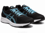 Asics Sacudida 2 Ancho Negro Acuario Zapatillas Deportivas - Image 2