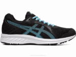Asics Sacudida 2 Ancho Negro Acuario Zapatillas Deportivas